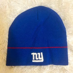 New York Giants beanie hat